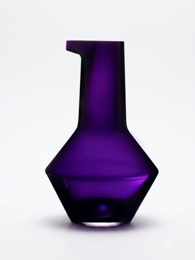 NIB NUDE Glass Beak Water Carafe by Tomas Kral Minimalist Modern Pitcher/Vase